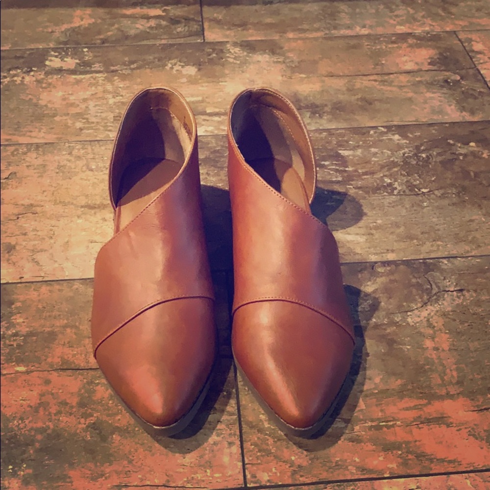 Brand new cut off booties